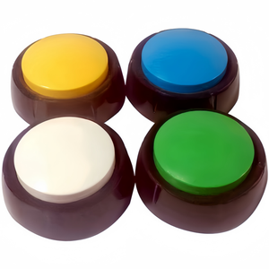 Botón de habla de Mascota de 3,5 pulgadas de fábrica, 4 Uds., botón de perro parlante, hambre grabable para palabras, botones parlantes, juego de inicio - Product Image 1