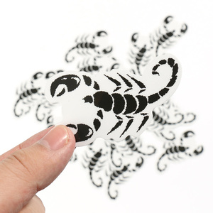 Vograce özel özel kesim kesim vinil yapışkan holografik etiket PU etiket kendi tasarım ile - Product Image 6