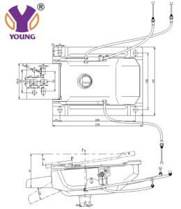 YM9112XK Self-adjusted <strong>Mechanism</strong> and Control Cable <strong>Mechanism</strong> - Product Image 5