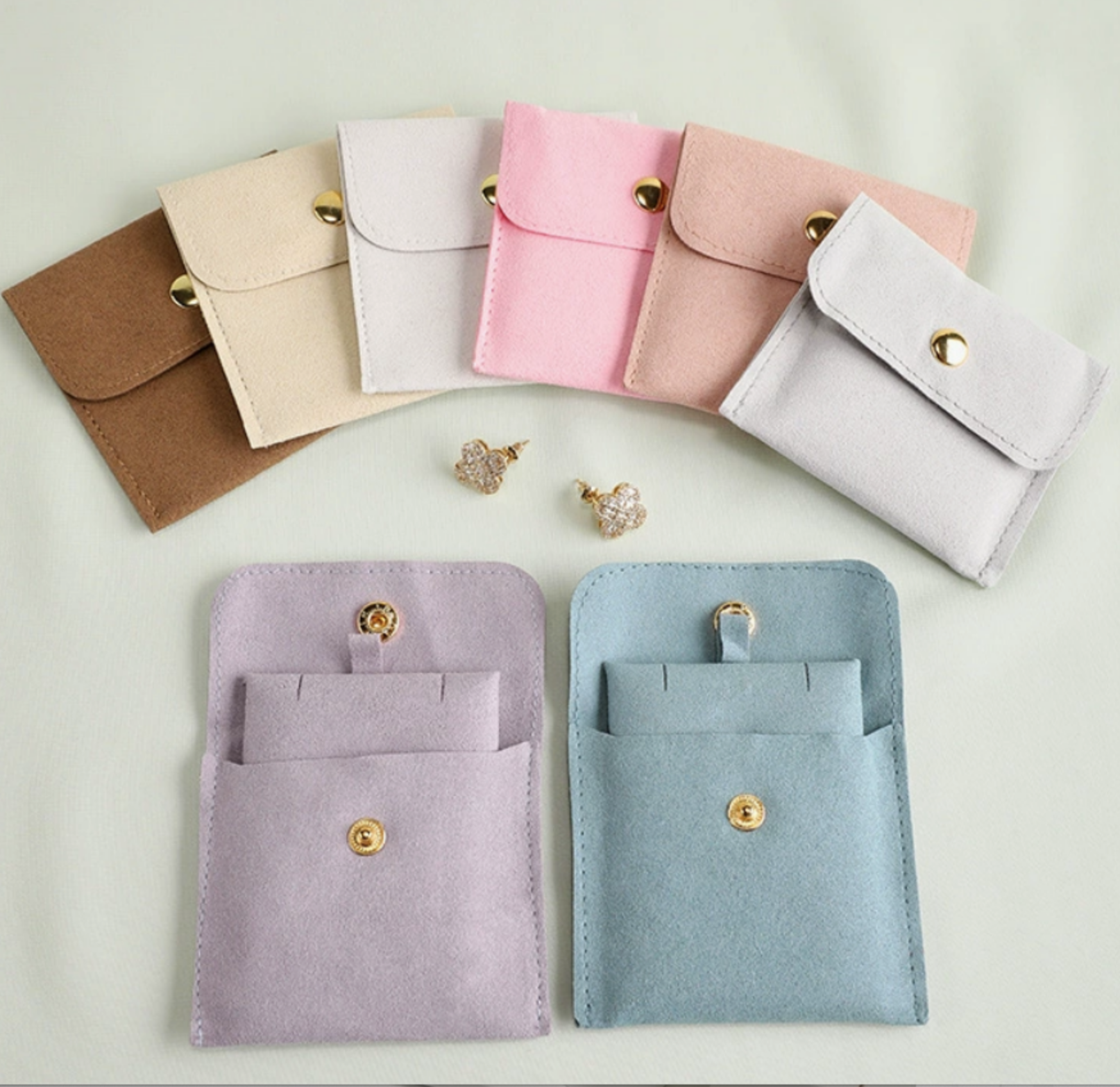 Pochette rose avec noyau