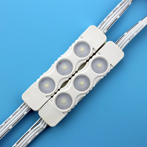 ความสว่างสูง3W 1.8W Smd2835 3ชิปเลนส์160องศากันน้ำ IP65ฉีดพีวีซี AC110V AC220V โมดูล Led สำหรับป้าย