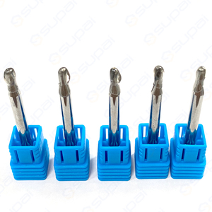 SUPAL Non-Standard Custom <strong>PCD</strong> HRC 55-60 Solid Carbide Cutting Tool End Mills Tungsten Steel Carbide Ball Nose Milling <strong>Cutter</strong> - Product Image 1