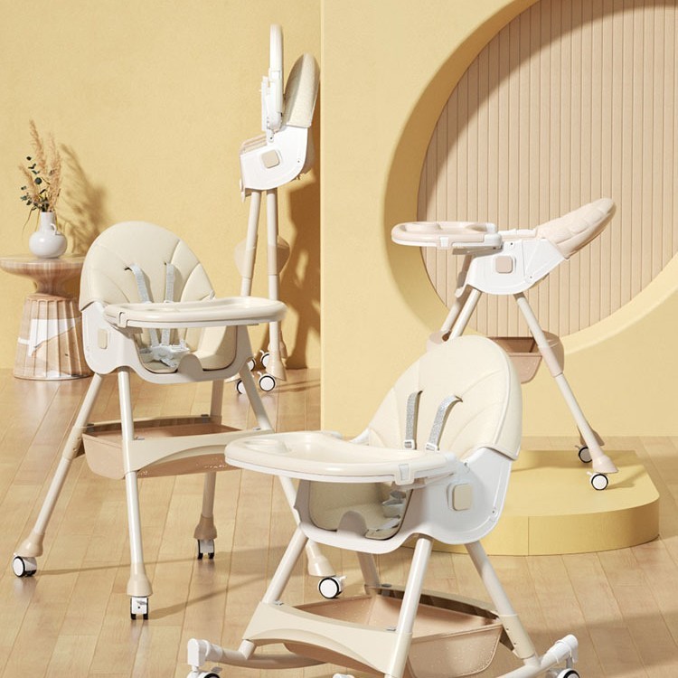 Footless khaki rocking chair universal wheel