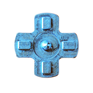 Aluminio botón direccional para PS4 controlador de Metal azul Dpad D-Pad botón para PS4 para Dualshock 4 - Product Image 2