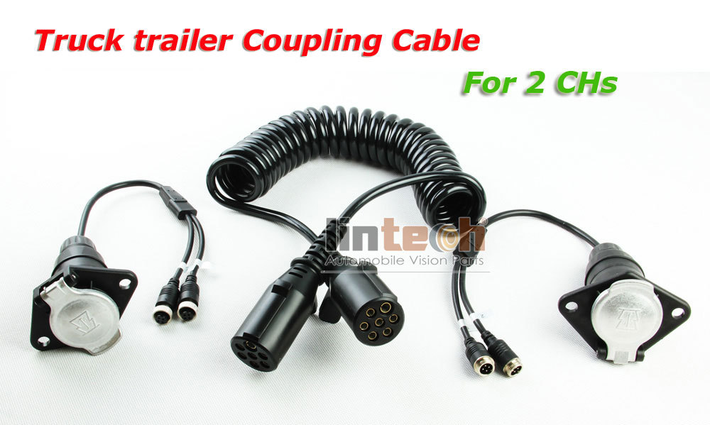 Cable de remolque para 2 cámaras