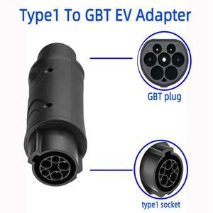 32A适配器电动汽车充电器j1772 1型至gbt汽车交流便携式1型至gbt适配器 - Product Image 2