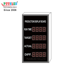 Rosso Pcb digitale Led di produzione di fabbrica Display con visualizzazione del tempo segno di monitoraggio di uscita - Product Image 3