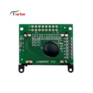 Rifornimento di fabbrica piccolo mini minuscolo modulo lcd 0802 display lcd 8x2 caratteri