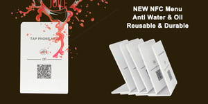 NTAG 213 NTAG 215 NTAG 216 <strong>QR</strong> <strong>Code</strong> NFC Menu Tag for Restaurant NFC Menu Table - Product Image 4