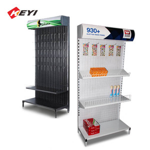 Sistema di scaffalature per espositore del supermercato con ganci per pedoni e supporto da pavimento parti modulari per pannelli di stoccaggio e espositori al dettaglio - Product Image 3
