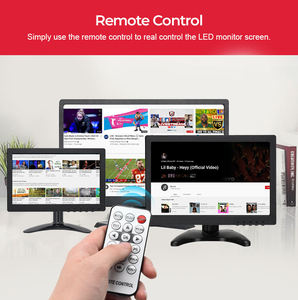 7 8 9 10 10.1 12 12.1 13.3 Inch <strong>Lcd</strong> CCTV <strong>Monitor</strong> Full HD Remote Control VGA AV <strong>BNC</strong> USB <strong>Input</strong> Wall Mount <strong>TFT</strong> CCTV <strong>Monitor</strong>
