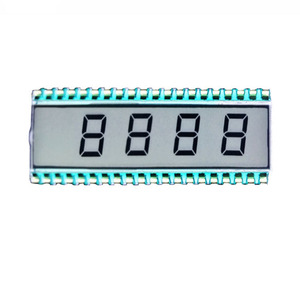 MH6552ATSP Benutzer definierte 4-stellige 7-Segment-TN-LCD-Anzeige für Kraftstoffsp ender positiv mit Pin-Anschluss-LCD-Anzeige - Product Image 1