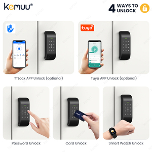 KEMUU Ttlock APP anahtarsız giriş kabine için akıllı kilit NFC kart Tuya App uzaktan yönetim şifre erişim - Product Image 3