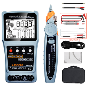 Profession eller Netzwerk kabel tester LCD-Anzeige Multifunktion aler POE-Tester Kabellänge multimeter - Product Image 3