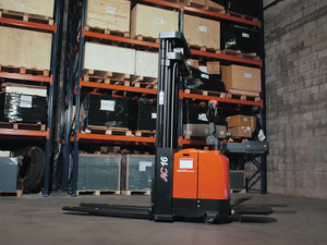3-5 m yükseklik ile depo için Warehouse 1.6 ton elektrikli palet istifleyici Forklift CDD16 - Product Image 2