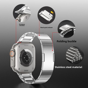 <strong>Apple</strong> Watch10 Quick Release Strap Quick Release Thin I-beam Stainless Steel Strap for <strong>Apple</strong> S7/8/9 - Product Image 3