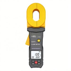 Smart Sensor ST4800 Earth Resistance Clamp Tester Lighting Protection Type Grounding Resistance Meter Leakage Current <strong>Test</strong>