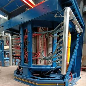 Four à arc électrique de four de fonte de ferraille d'acier à <span class=keywords><strong>induction</strong></span> de 5 tonnes pour la fonderie en métal