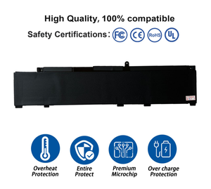 Mv07r Pin máy tính xách tay thay thế cho Dell G3 15 3500 3590 3700 3790 G5 15 5500 5505 SE jjrrrd 0jjrrd 266j9 72wgv 072wgv w5w19 - Product Image 5