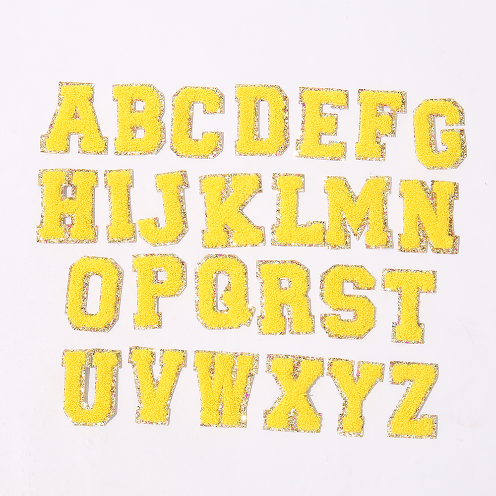 Alphabet jaune (A-Z)