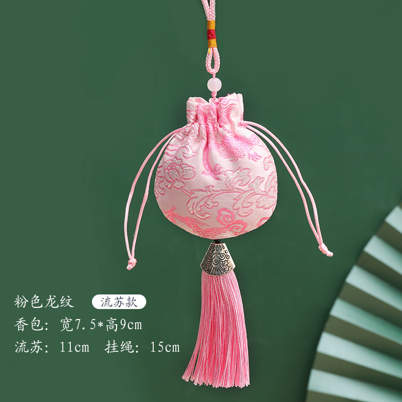 Dragon pattern, pink