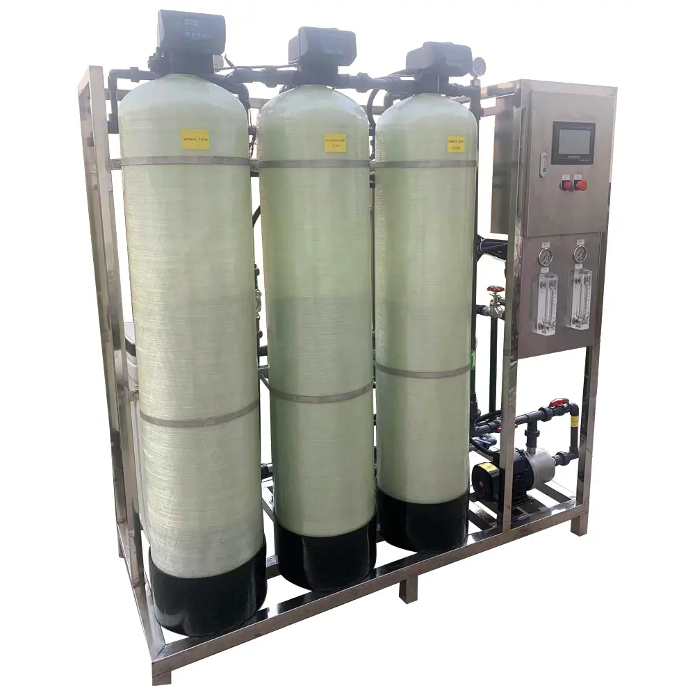 Ro Osmose Reverse Systemen Waterzuiveringsinstallatie Waterzuivering Apparatuur Voor Drinkwater