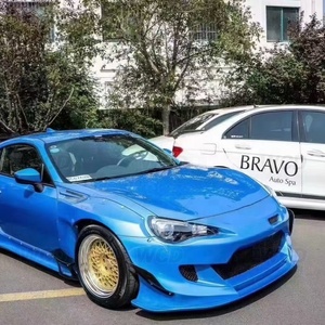 FRP vücut kitleri için tasarlanmış Toyota GT86 Scion FR Subaru BRZ ZN6 en RB3 stil ön dudak arka difüzör çamurluk genişletici Spoiler - Product Image 3