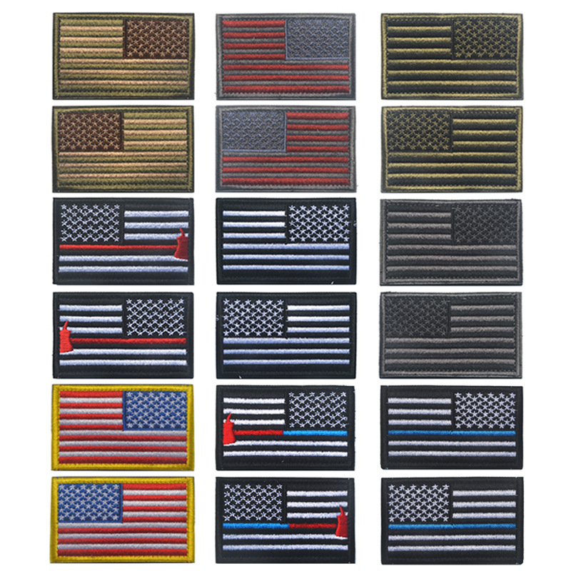 Bandiera americana riflettente