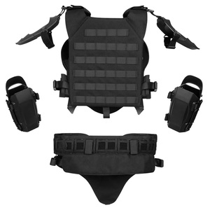 Outdoor Multi-function Protective Tactical <strong>Armor</strong> Set Adjustable Tactical Vest Plate Carrier - Product Image 3