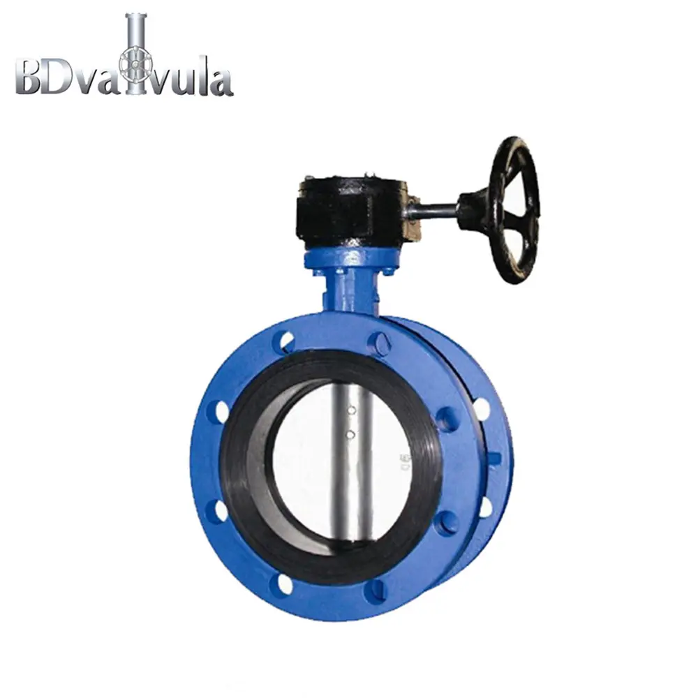 PN16 ductile Iron Butterfly valve flanged