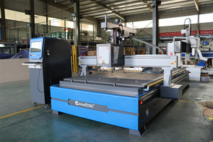Máquina enrutadora CNC ATC de madera multifuncional con husillo Horizontal para la industria de muebles de puertas a la venta - Product Image 4