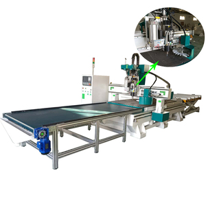Máquina de nido cnc de calidad europea, enrutador de carga y descarga, 4 cabezales - Product Image 3