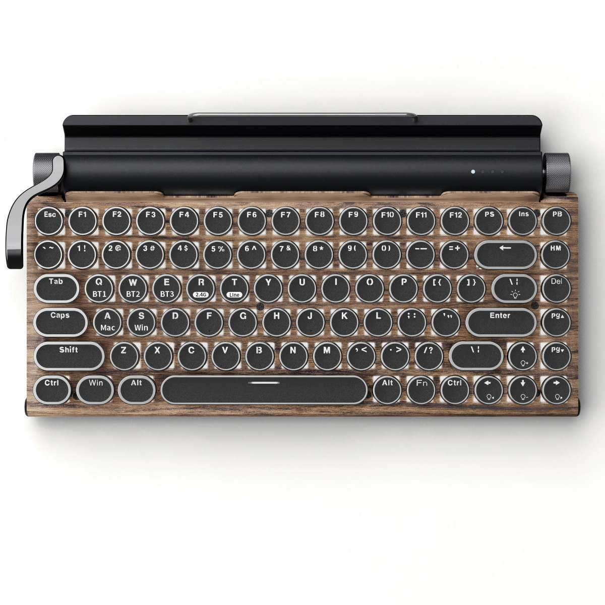 Couleur bois - Mode US (QWERTY)