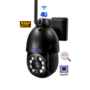 Regis 4K 8MP 5MP açık WIFI 30X optik Zoom IP 4G kamera PTZ hareket algılama insansı otomatik izleme - Product Image 1