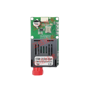 Personalización compatible 60km Drone TTL a módulo transceptor de fibra óptica TX1310nm/RX1550nm FC/AV/VCC/GND interfaz - Product Image 3
