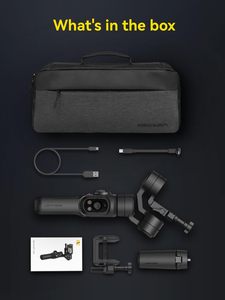 Gimbal For Go P360 ° 回転ハンドヘルドジンバル (ビデオ録画用) Gop Osmo Insta360Sonyと互換性のある3軸スタビライザー - Product Image 6