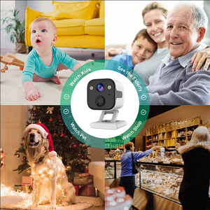 Cámara de seguridad inalámbrica a prueba de agua visión nocturna batería de baja potencia detección de movimiento Sensor CMOS Wifi Mini Cámara al aire libre - Product Image 5