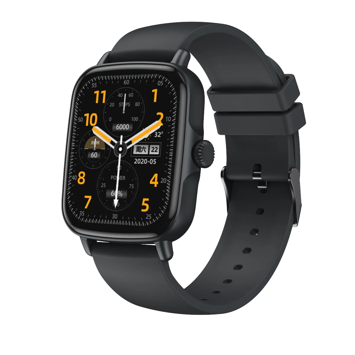 Reloj inteligente E21, reloj deportivo con Sensor de pulso, presión arterial, oxígeno cardíaco, botón activo, fabricante, novedad de 2022