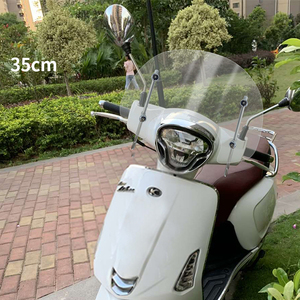 Motorcycle Front Windshield for <strong>Kymco</strong> LIKE <strong>150</strong> Any Like Q150 Front Windshield Modification Chest Protection Heightened - Product Image 3