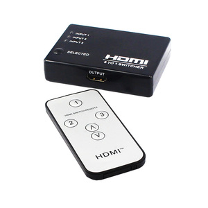 Interruptor HDMI 3x1 interruptor HDMI 3 en 1 salida soporte 3D 1080p interruptor HDMI 3 en 1 salida - Product Image 1