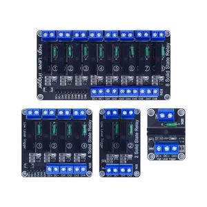 5V <strong>Relay</strong> 1 2 4 8 Channel SSR High Low Level Solid State <strong>Relay</strong> Module 250V 2A - Product Image 3