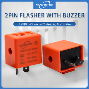 ממסר הבהוב מסדרת KKA-LF2 DC12V 2Pin, לאופנוע/רכב/קרוואנים/סירה אור <span class=keywords><strong>LED</strong></span> פלאש, מהבהב עם זמזם, מחבר חוט - Product Image 4