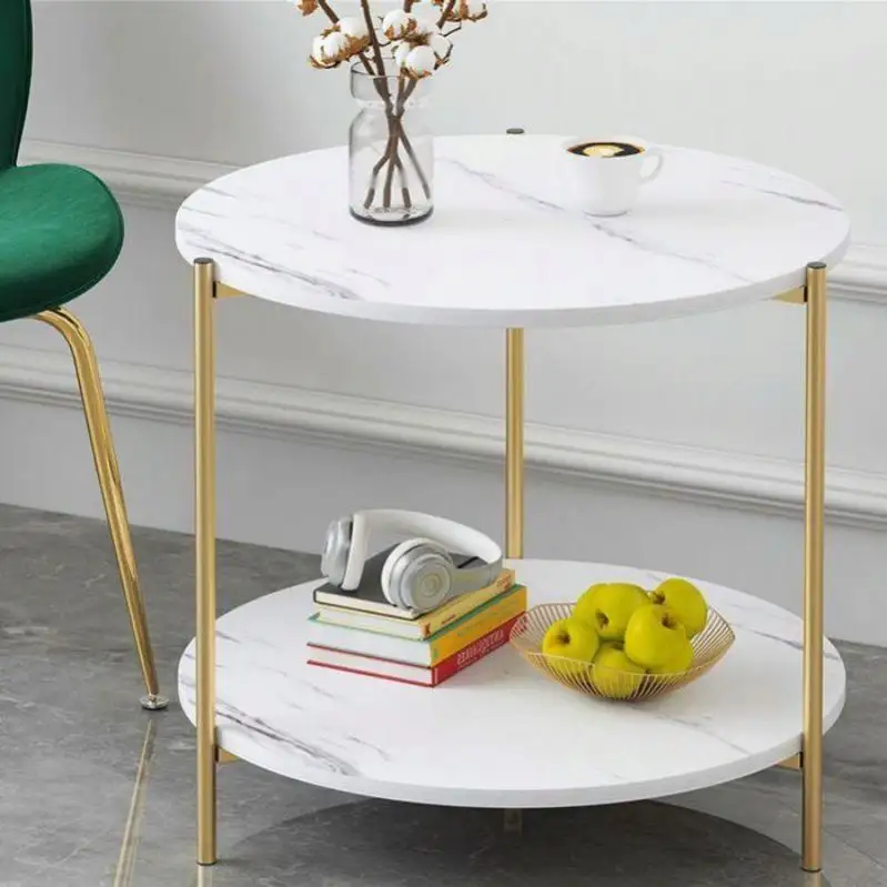 Mesas de té con forma de tronco de árbol Irregular más nuevas, mesa central de estilo de lujo ligero, mesas de centro de acero inoxidable