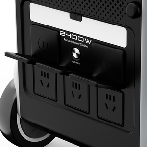 2400 Вт Аккумулятор LiFePO4, бессинусоидальный солнечный генератор переменного тока, 4800 Вт, портативная электростанция для кемпинга - Product Image 2