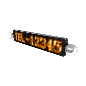 Cartello pubblicitario a scorrimento per auto cartello programmabile con Display a LED controllo APP cartello per auto a LED multilingue - Product Image 6