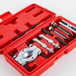 Professional 9Pcs Bearing Separator and Puller Set Bearing Removal <strong>Tool</strong> Set Bearing Separator Car Repair <strong>Tool</strong> <strong>Kit</strong> With <strong>Red</strong> Case - Product Image 5