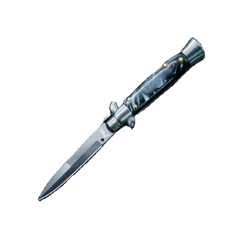 Black shell and white blade