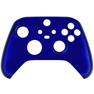 XboxシリーズX/Sコントローラー用ハイグロスクロミングブルーフェイスプレート、目を引くデザイン - Product Image 1