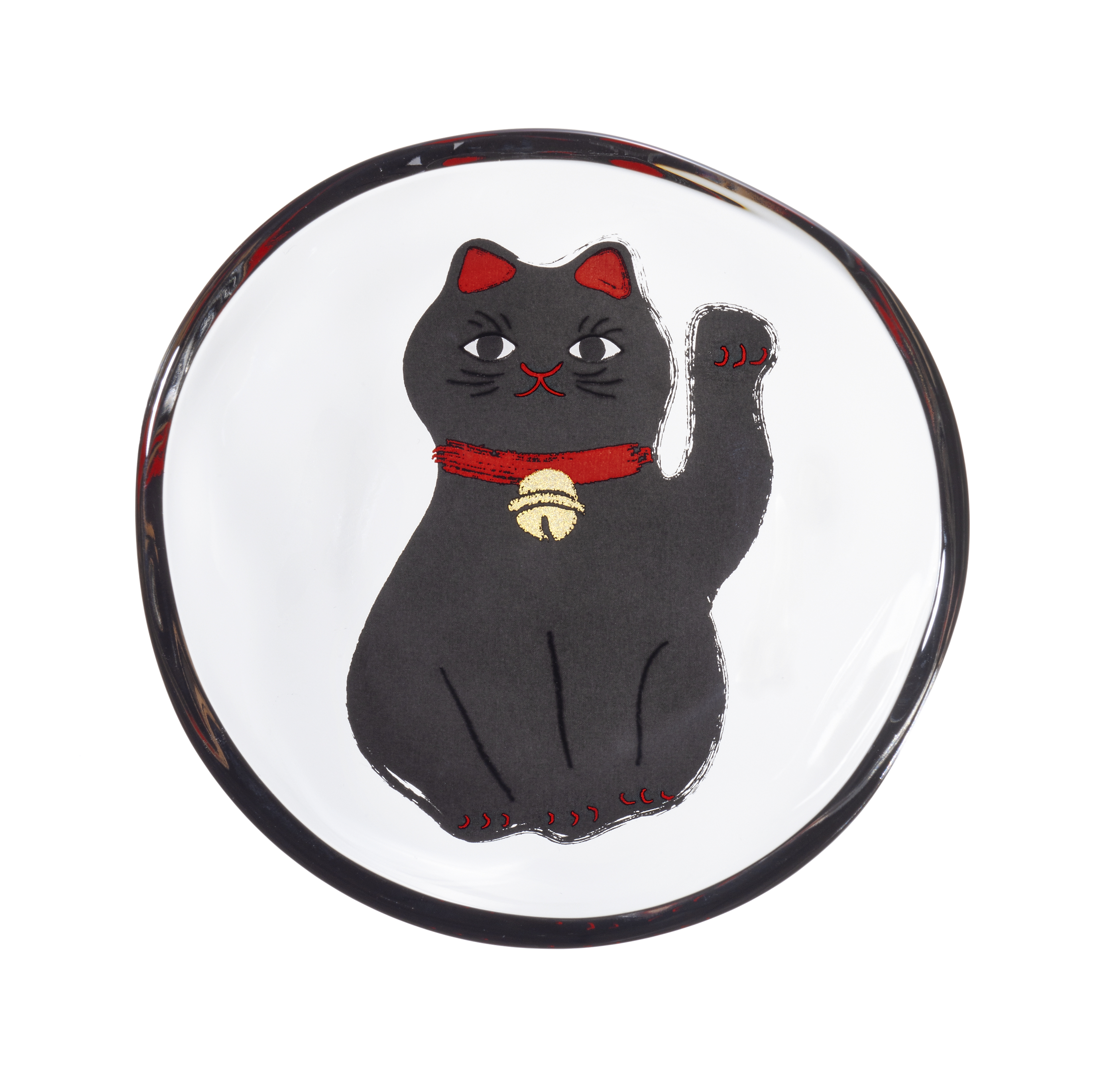 Medetamono Chat Porte-Bonheur Chat Noir