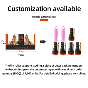 <span class=keywords><strong>Turbo</strong></span> Phí <span class=keywords><strong>Lint</strong></span> Bàn Chải Cho Pet Tóc Loại Bỏ Của Nhãn Hiệu Cầm Tay Hiệu Quả Dính Con Lăn Cho Quần Áo Đồ Nội Thất - Product Image 3